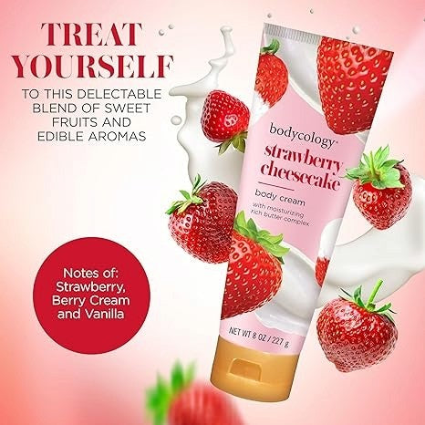 BC Body Cream Strawberry Cheesecake 8oz