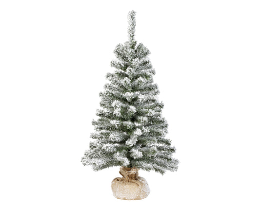 Imperial Mini Tree Snowy Indoor 35in 188 Tips Green/White