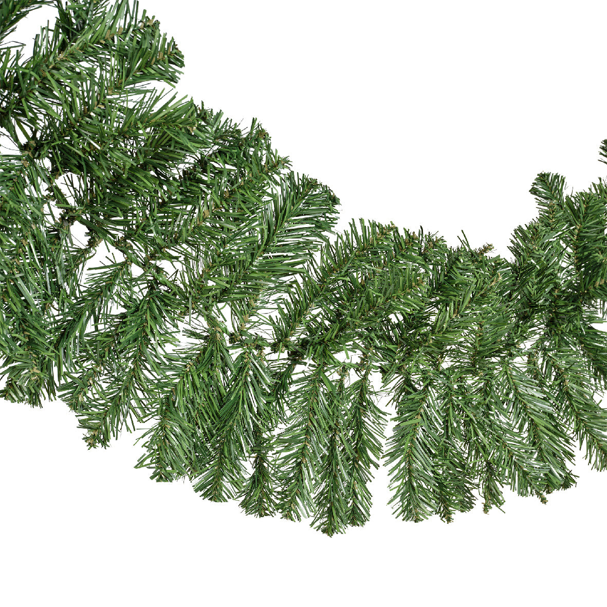 Garland 11.8in 9ft 328 Tips Grn In/Out