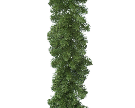 Garland 15in 9ft 328 Tips Grn In/Out