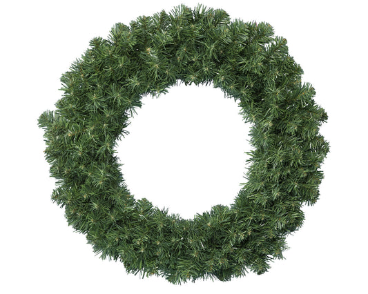 Wreath 24in 400 Tips Grn In/Out
