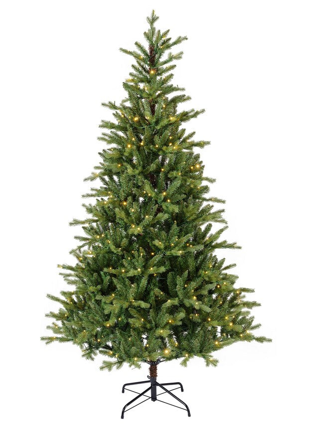 Artificial Allison Pine Prelit Tree 7.5ft