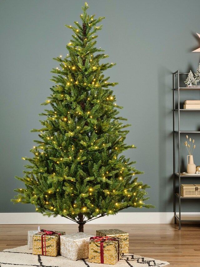 Artificial Allison Pine Prelit Tree 7.5ft