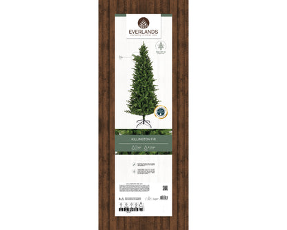 Artificial Killington Fir Hinged Tree 8ft Grn