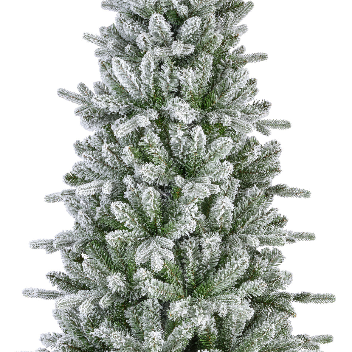 Artificial Killington Fir Frosted Hinged Tree 8ft