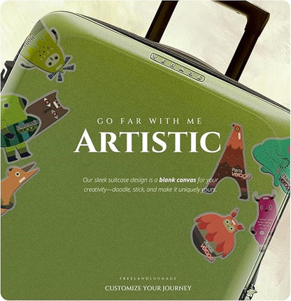 Freeland Hard Lugg 19in Green