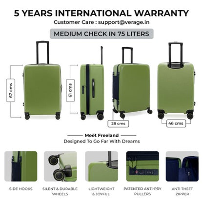 Freeland Hard Lugg 24in Green