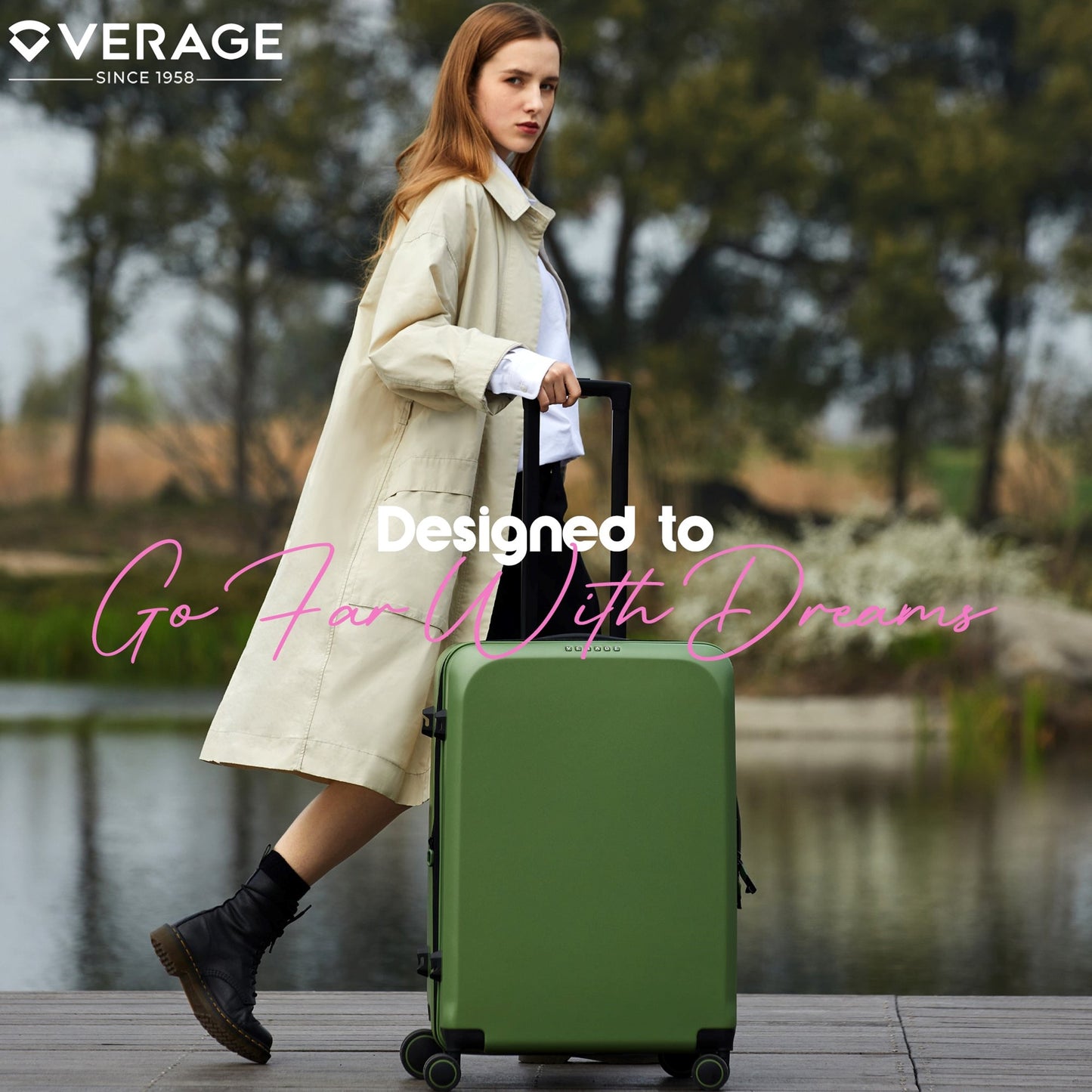 Freeland Hard Lugg 24in Green