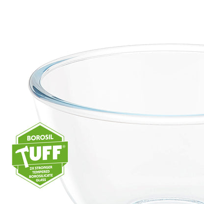 Boro Glass Mixing Bowl 1.5L