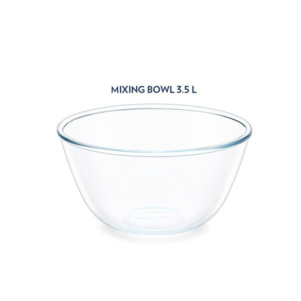 Boro Glass Mixing Bowl 3.5L