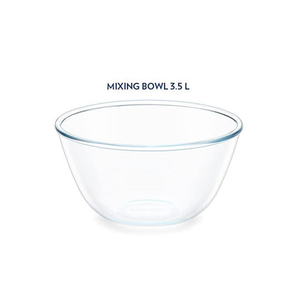 Boro Glass Mixing Bowl 3.5L