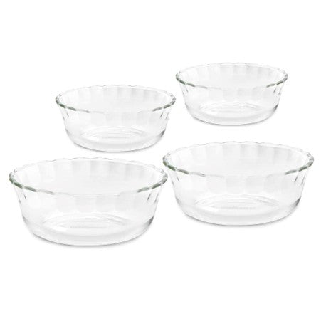 Boro Designer Glass Bowl Set 4pc