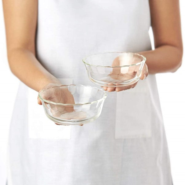 Boro Designer Glass Bowl Set 4pc