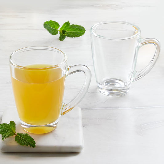 Boro Serene Glass Mug 2pc 195ml