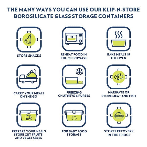 Boro Rnd Glass Bowl 620ml