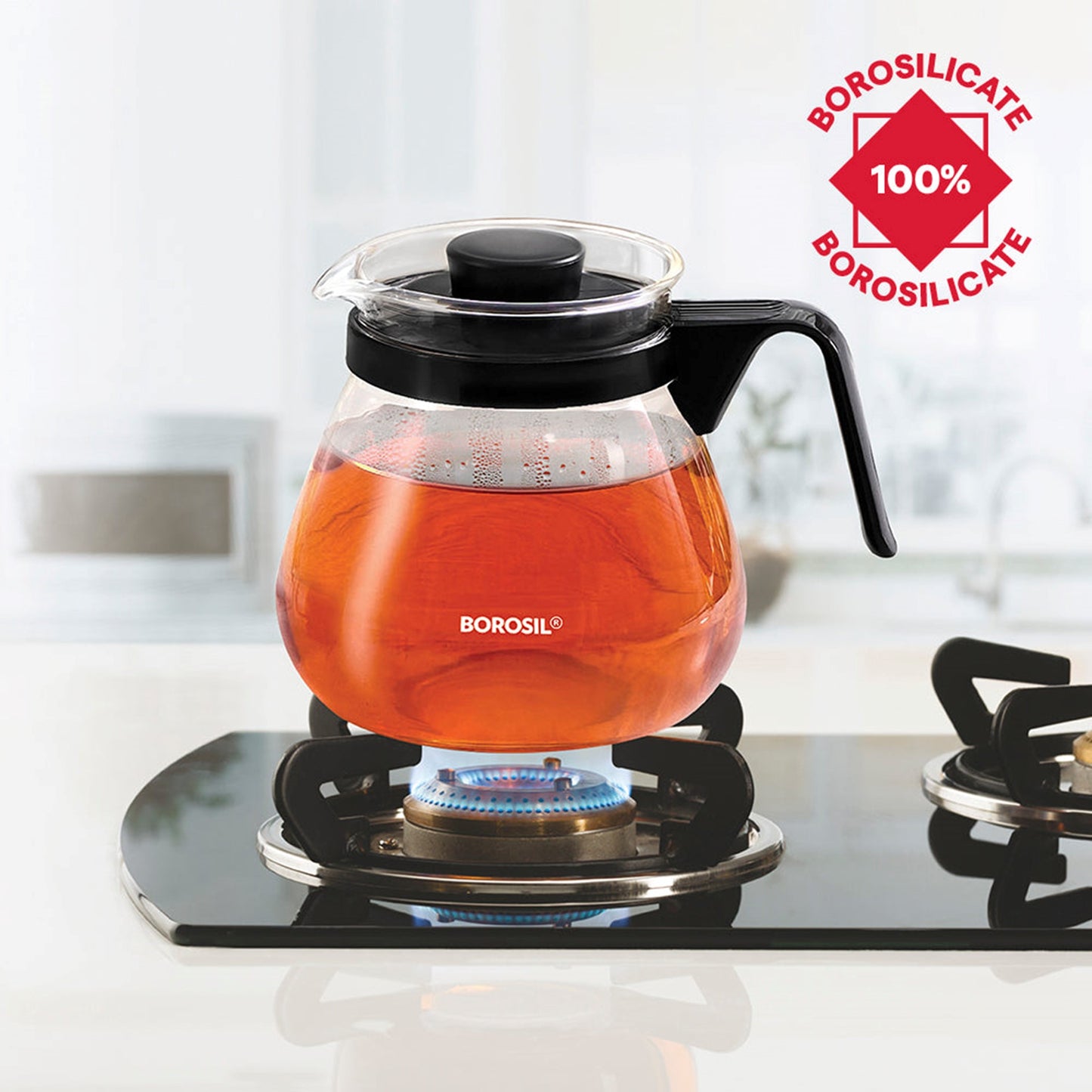 Boro Glass Coffee and Tea Set 6pc