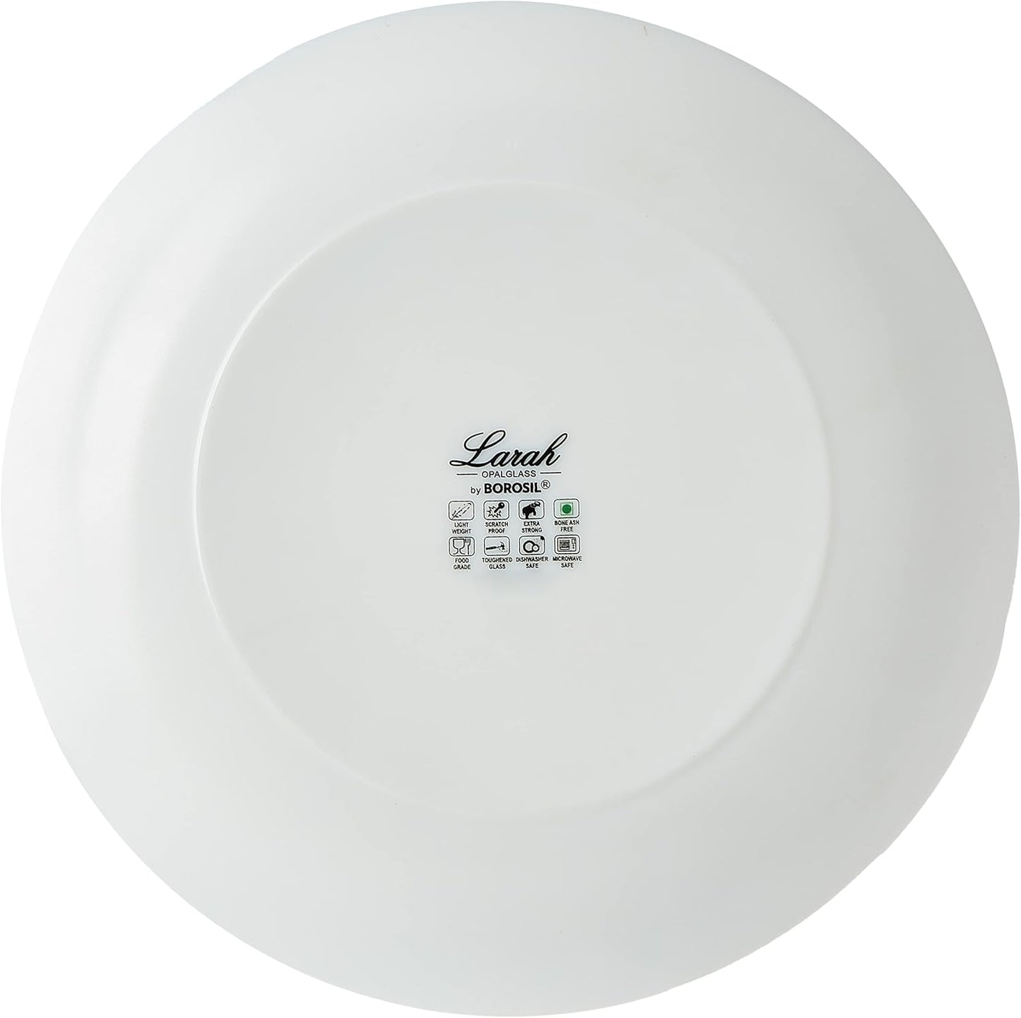 Boro Opalware Dinner Plate 11in Wht