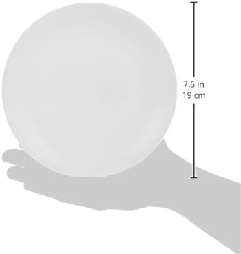 Boro Plate 7.5in Wht