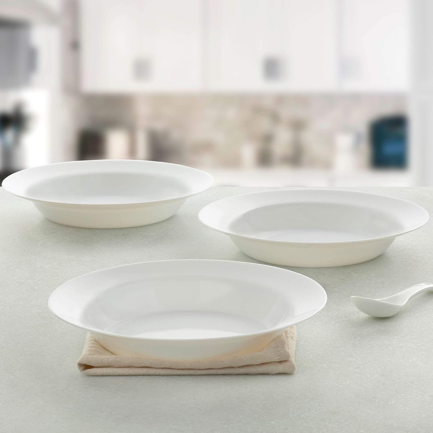 Boro Opalware Soup Plate 9in