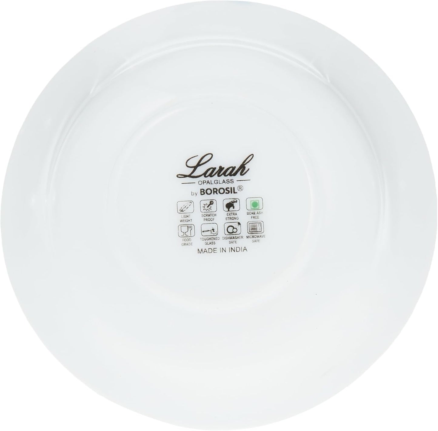 Boro Opalware Soup Bowl 5in Wht