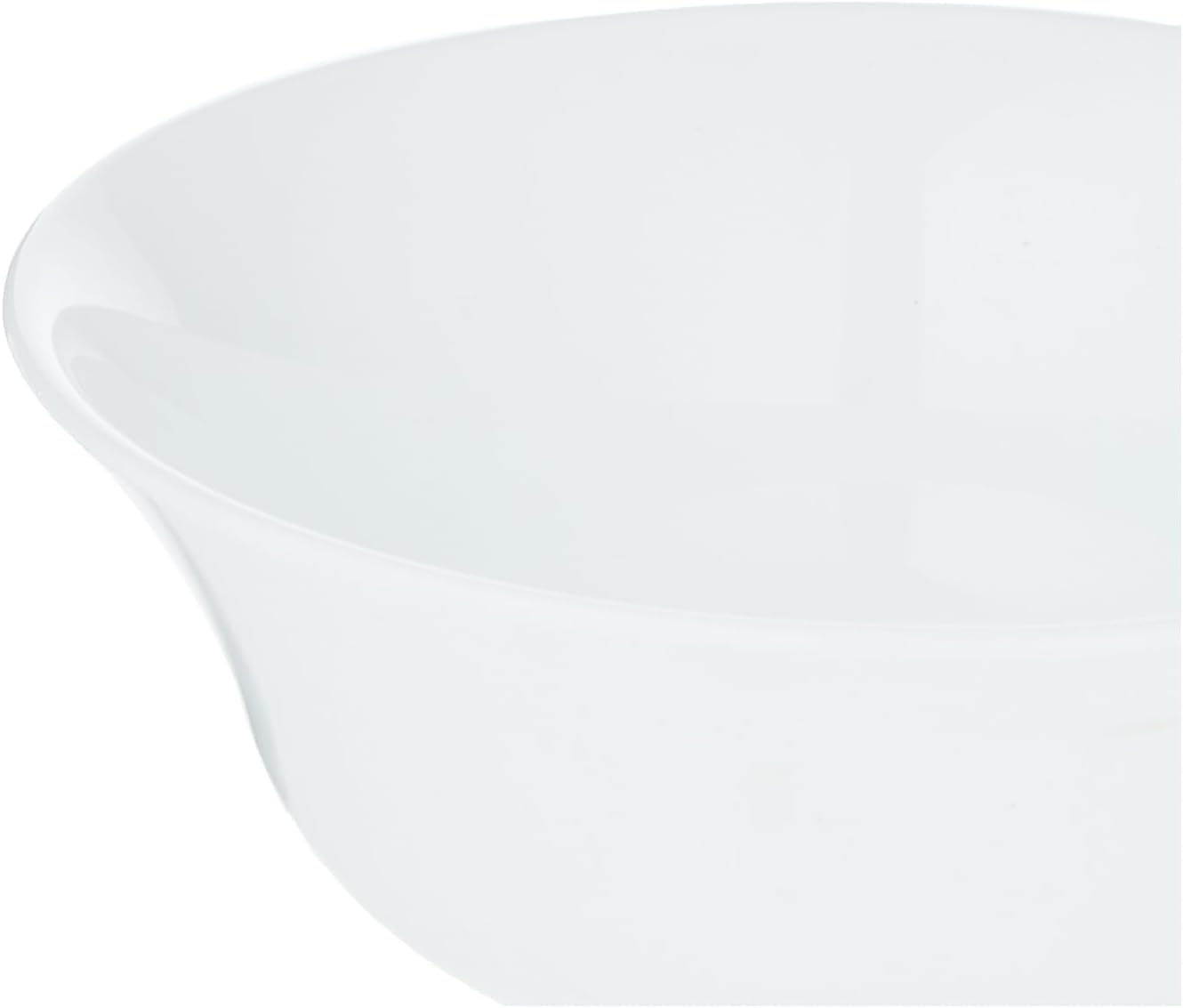 Boro Opalware Soup Bowl 5in Wht