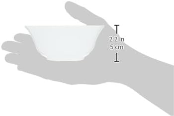 Boro Opalware Soup Bowl 5in Wht