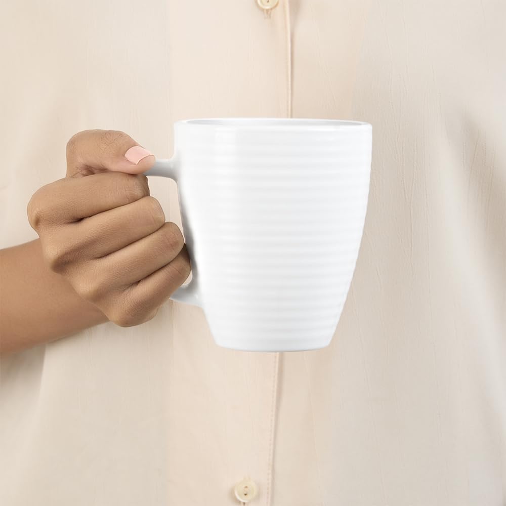 Boro Coffee Mug 390ml Wht