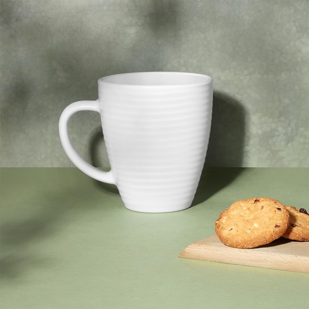 Boro Coffee Mug 390ml Wht