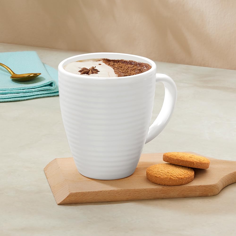Boro Coffee Mug 390ml Wht