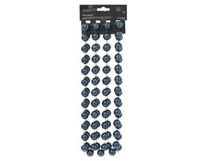 Bead Garland Nght Blue 9ft