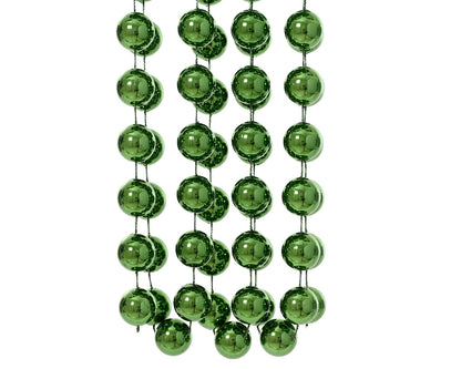 Bead Garland Polysty Pine Grn