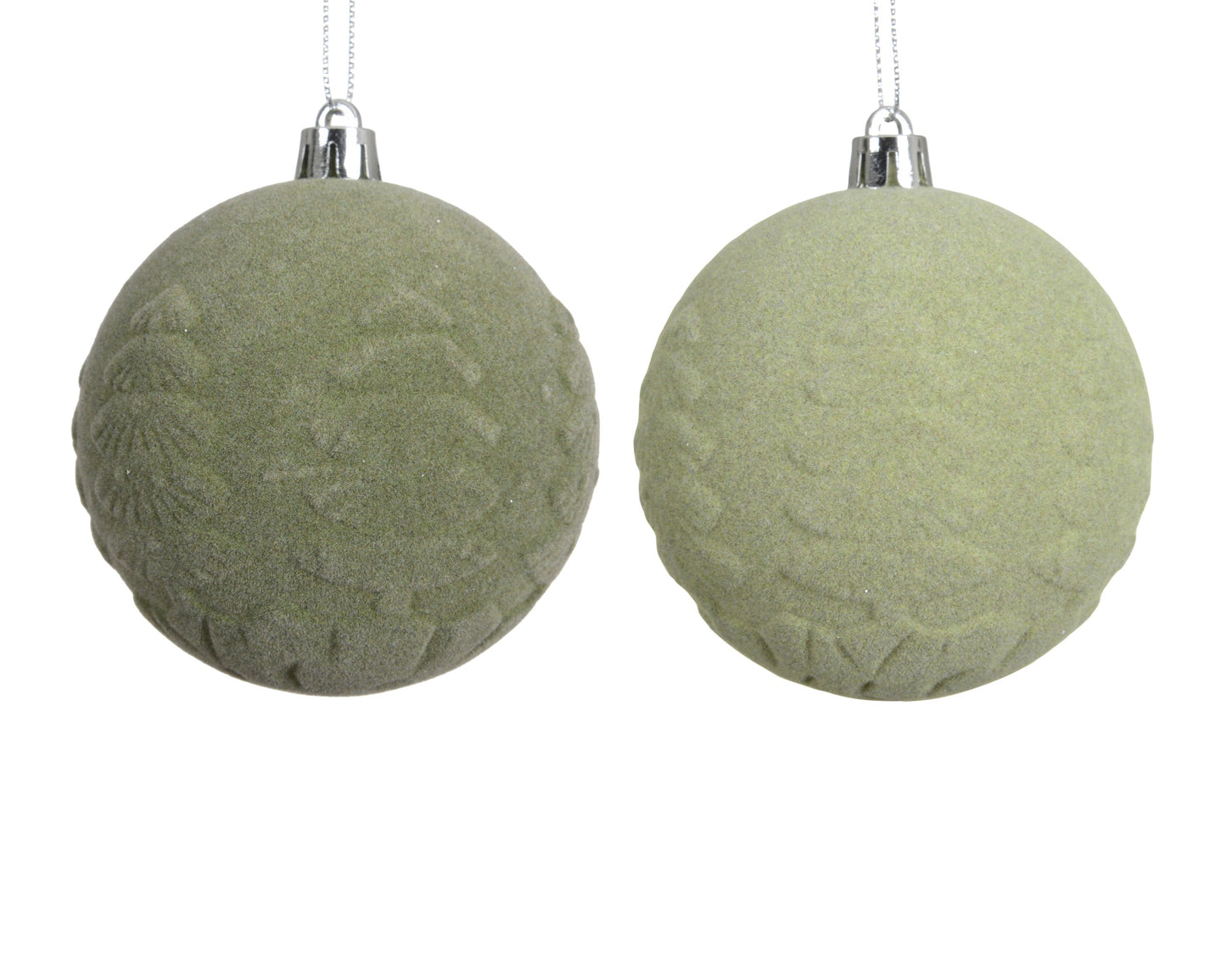 Swade Bauble Polysty 2Asst 8cm