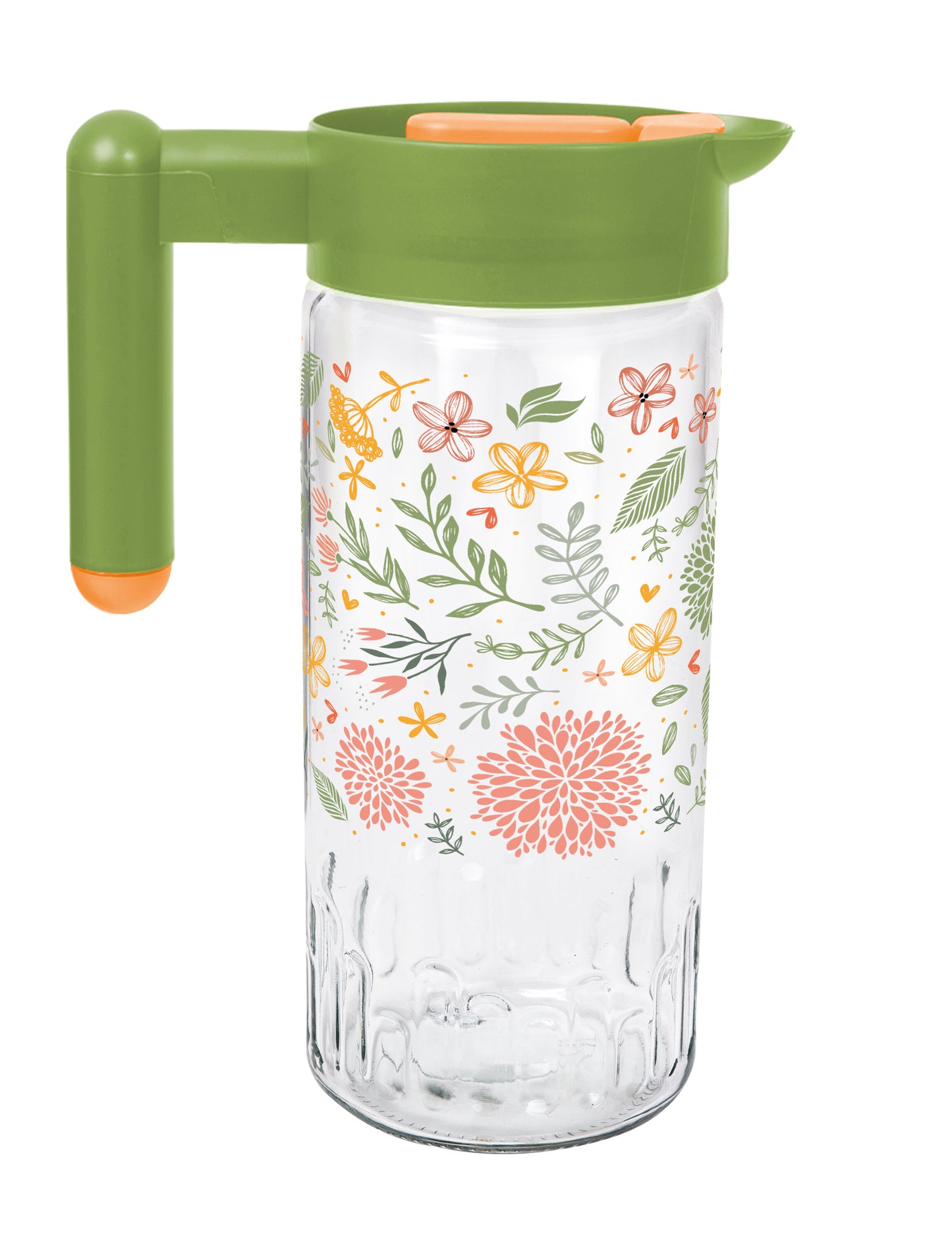 Decorated Glass Jug-Botanica 1.46L