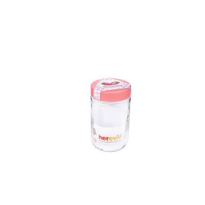 Glass Canister 660ml Asst