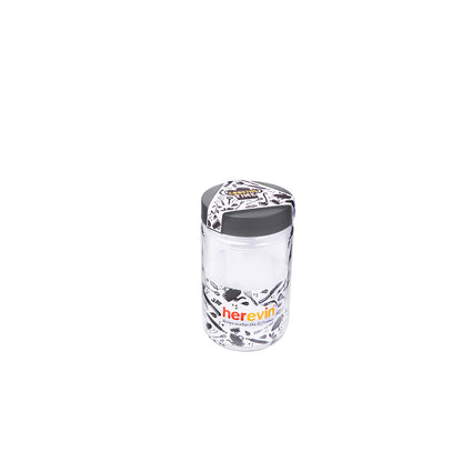 Glass Canister 660ml Asst