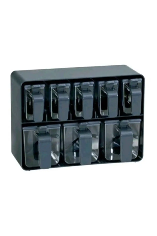 Spice Set 8pc Grey PVC
