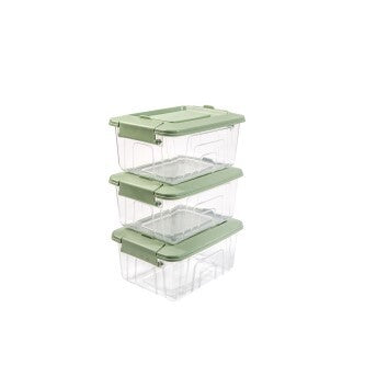 Storage Box 3pc Set 1.2L Bei