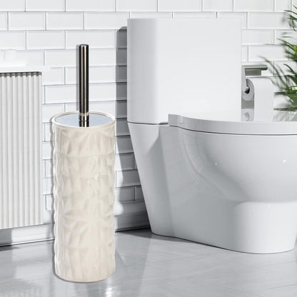 Toilet Brush w/Ceramic Holder