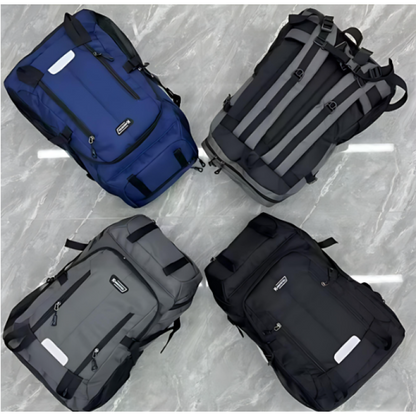 Hiking Backpack Asst Colors Blk/Gry/Blu