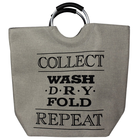Canvas Laundry Hamper WshDryFd