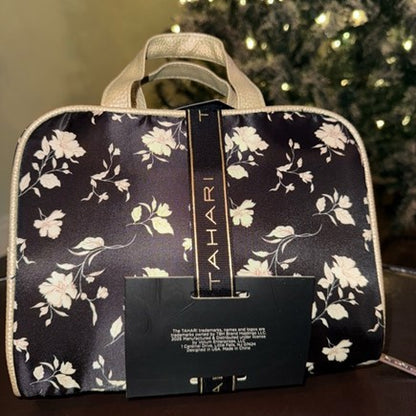 Satchel Pouch Set 3pc Blk Ivory