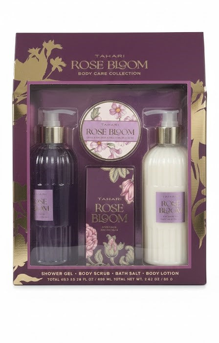 Bath Care Gift Set R/Bloom 4pc