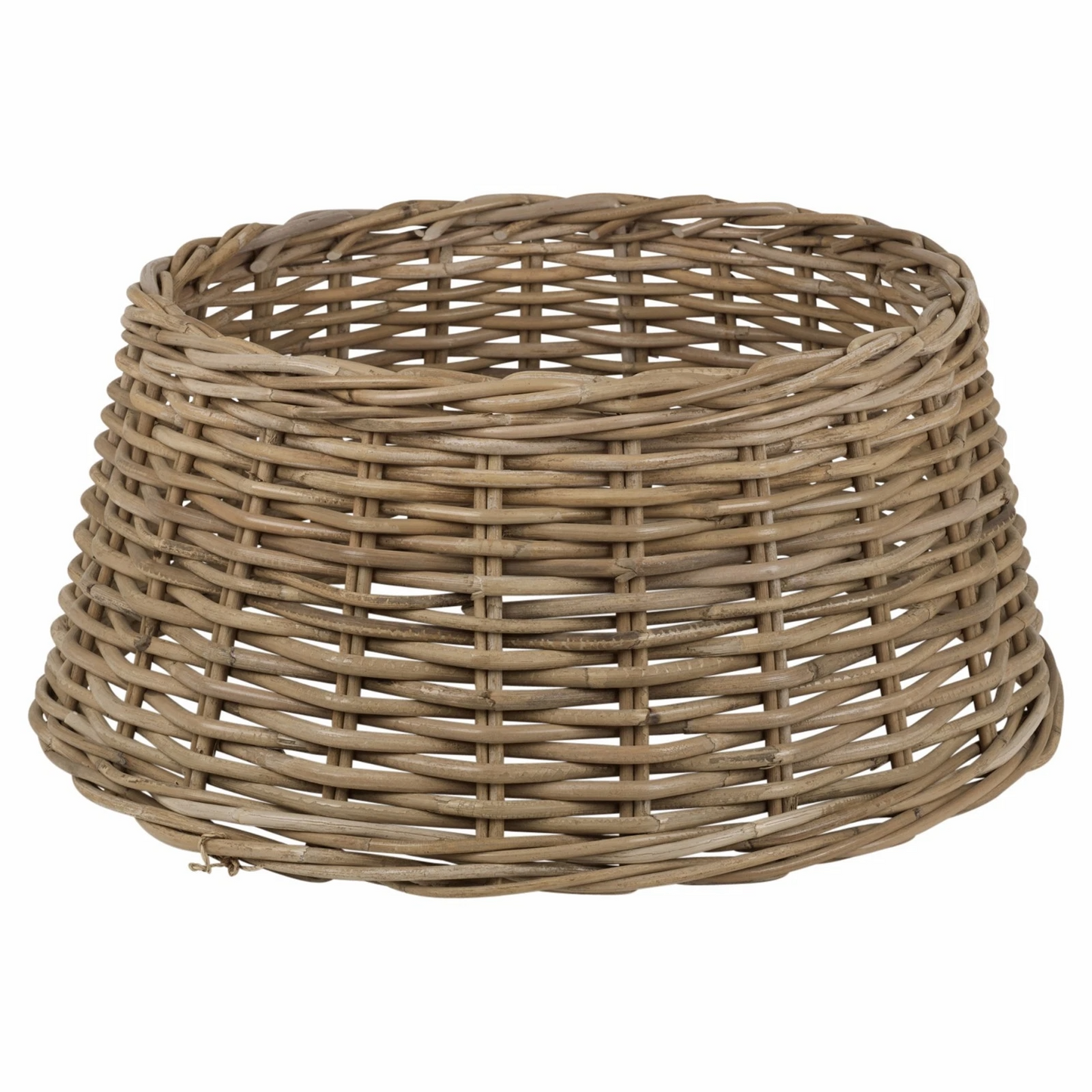 Cmas Tree Skirt Wicker Willow 57cm