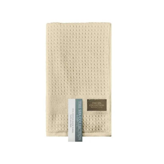 The Spa Collection Jacquard Hand Towel Assorted Colours Stone/Charcoal/White/Latte