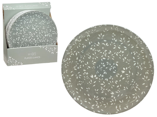 Melamine Dinner Plate w/Print 11in
