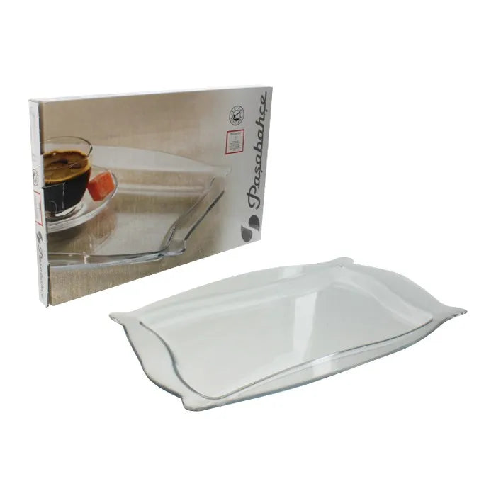 Patisserie Glass Serving Tray