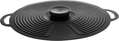 Silicone Pot Lid Medium Black