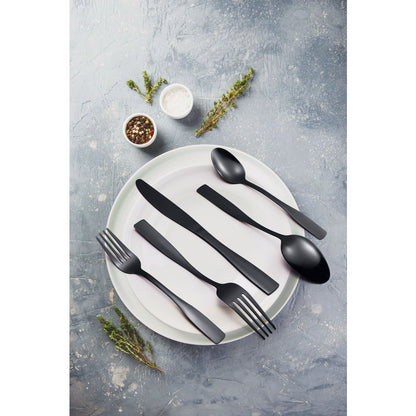 Cutlery Set 20pc Black SS