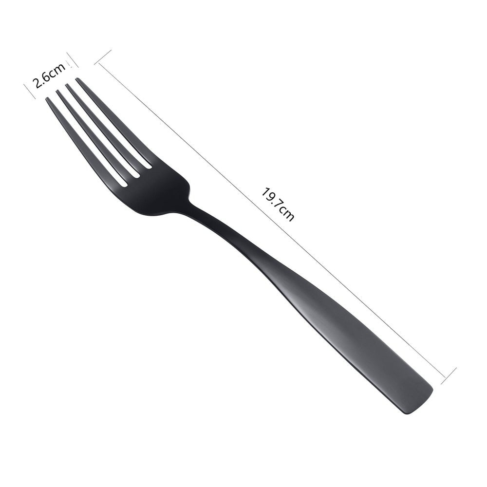 Cutlery Set 20pc Black SS