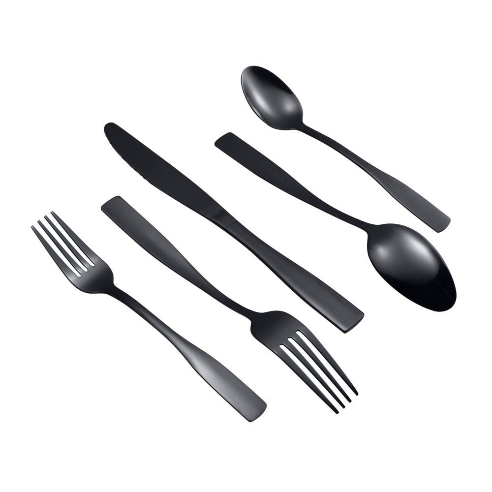 Cutlery Set 20pc Black SS
